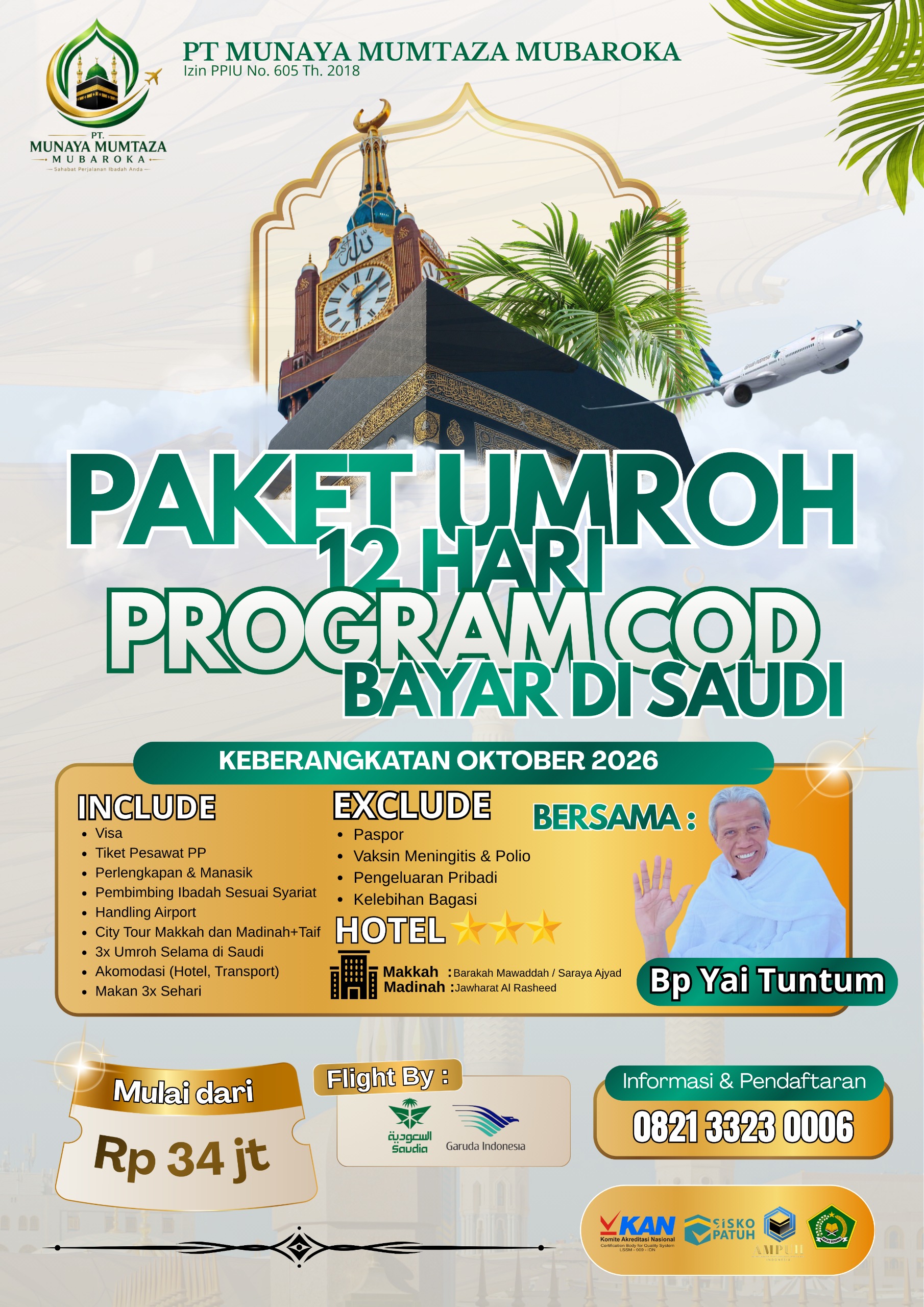 OKTOBER REGULER 12D 2026